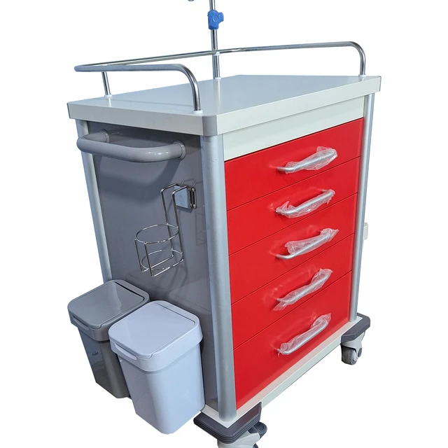 Hospital trolley ambulance Stainless steel clinic ambulance factory price