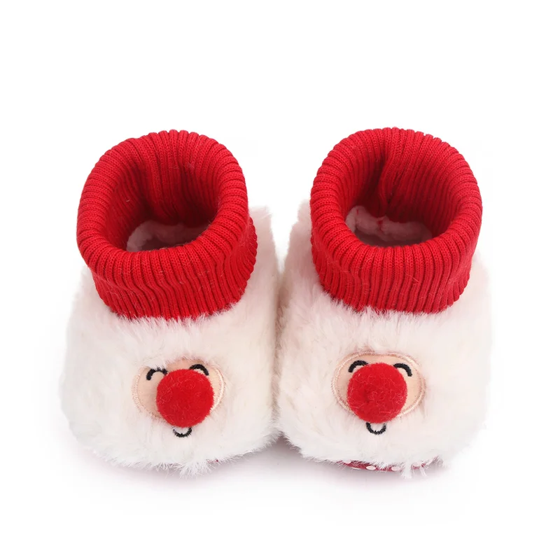New Arrival 2022 Christmas Style Baby Toddler Infant Newborn Shoes Booties factory