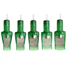 LBB Green Big Size Tattoo Needle Cartridge Permanent Makeup Tattoo Cartridge Needles Body Art Tattoo Cartridge