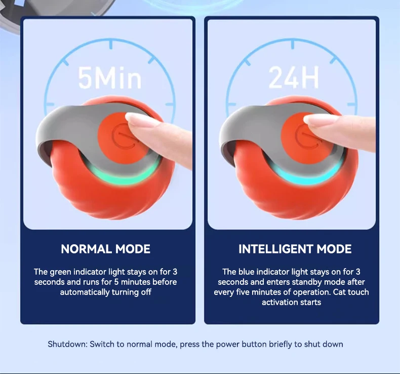 New Gravitational Sphere Cat Energy Toy Ball Smart Cat Tease Ball Automatically Relieves Boredom with Cat Tease Stick manufacture