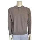 Polo Sweater Cashmere Sweater Men's Long Sleeve Polo Neck Cashmere Sweater