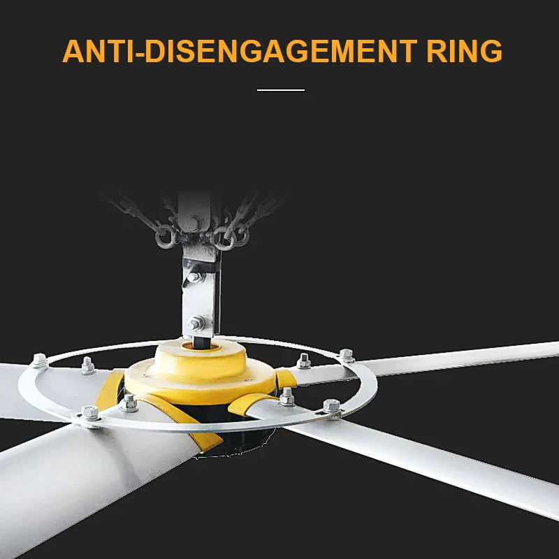 Ceiling Fan, CHI, HVLS, Aluminum - detail 10