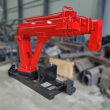 Truck Mounted Crane  New Crane Customizable Telescopic/Knuckle Boom Truck Mounted Crane For Sales