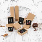 Jewelry Unique Personalized Wedding Favour Lipstick Mini Necklace Kraft Gift Packaging Paper Box Jewelry