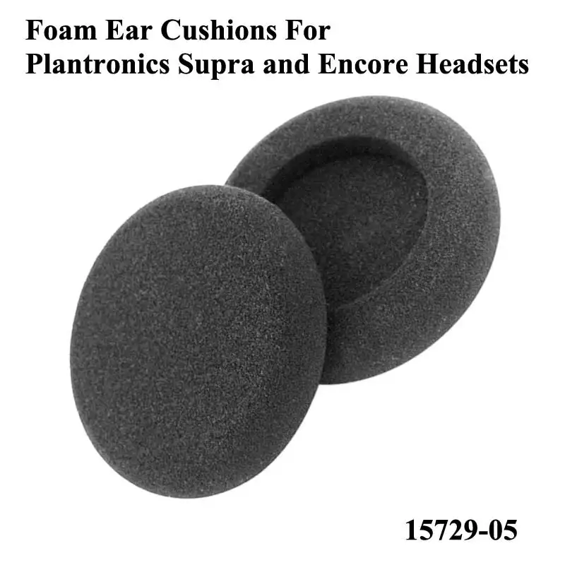 Plantronics Spare Ear Cushion Kit for Supra & Encore part number 15729-05 