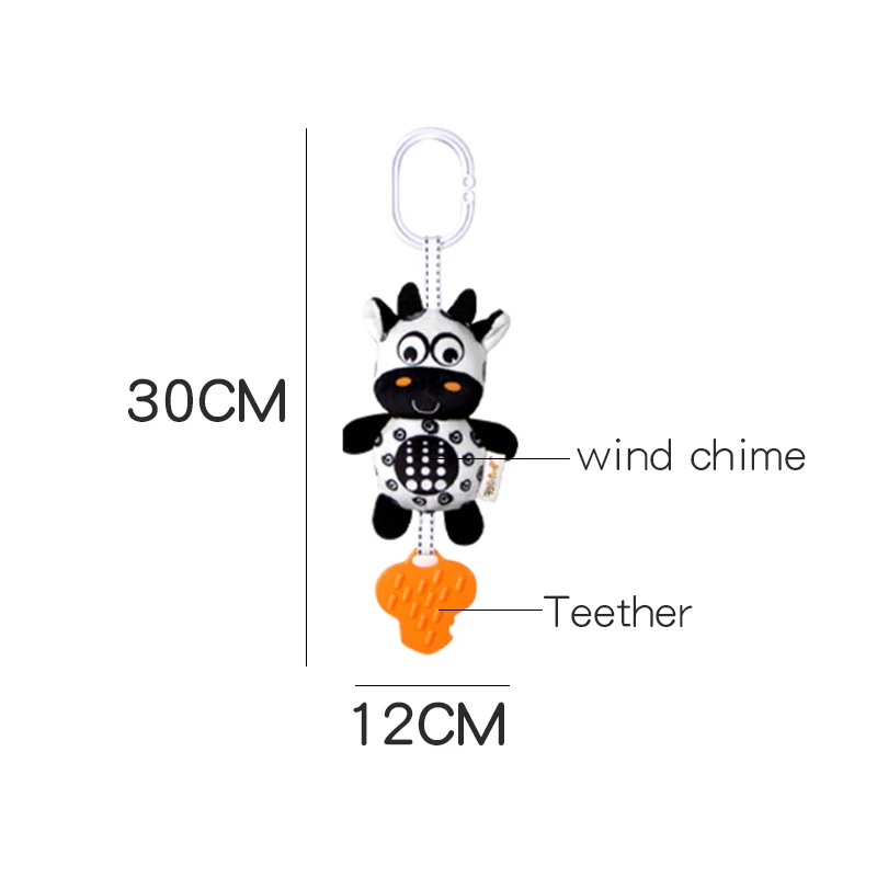 Black and white gum bed hanging new gum doll toy doll car hanging bed hanging N026
