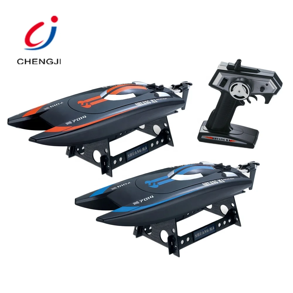 Kids 4 channel racing rc speed boat 2.4Ghz electric remote control toy high speed racing boat rc