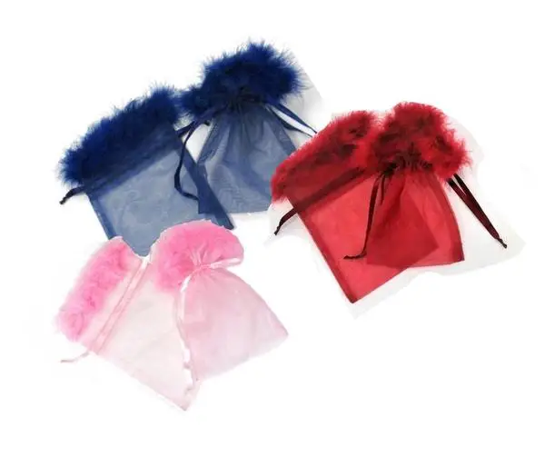 fluffy organza bags