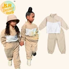 Clothes High Quality Kids Clothes Set Zipper Design Cute Clothes Stand-up Collar Jogging Suits