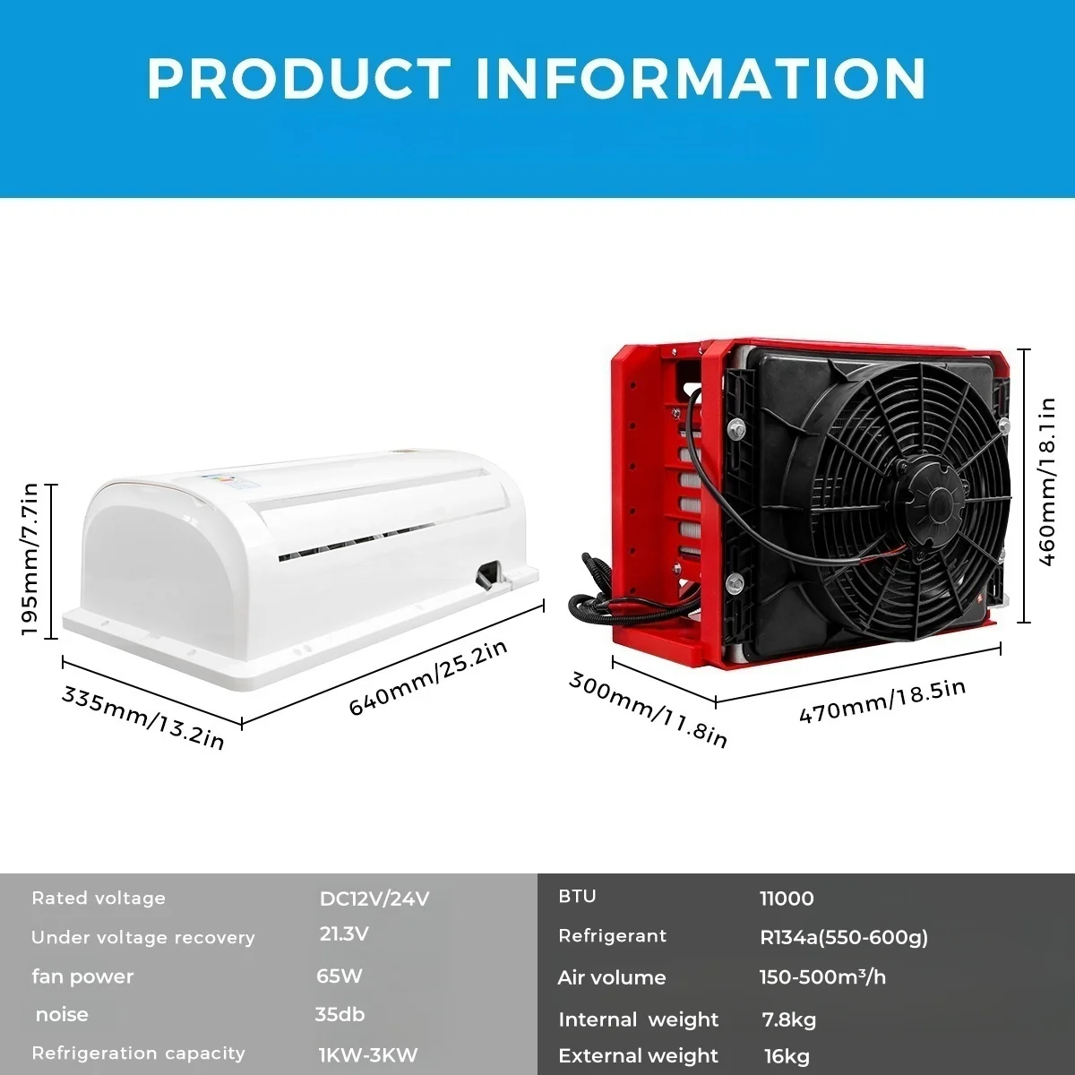 Auto Parking Conditioner, XMZ, 24V - detail 6