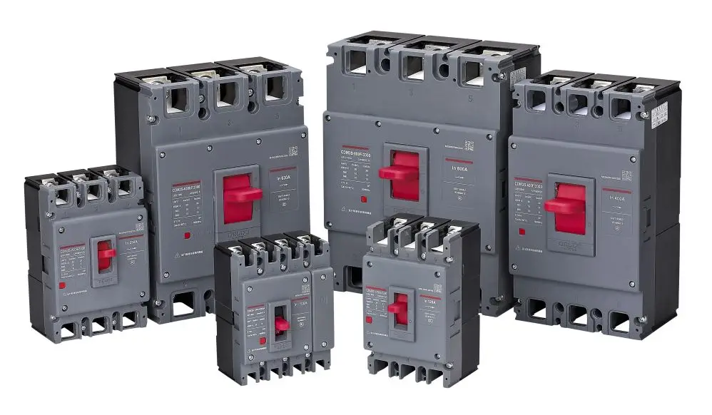 Delixi New Upgrade Mccb Circuit Breaker Cdm3s 63a 1p N 2p 3p 4pa 4pb