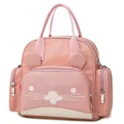 Baby Bag Cute Cartoon Large Capacity Mommy Baby Schoolbag Outdoor Travel Storage Mother Care Baby Bag