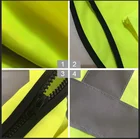 Vest Safety Vest 160g Construction Reflective Traffic Road Working Jackets Safety Vest With Pocket