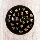 Gem Gold Gems Gold Custom Dental Jewelry Teeth Gem Etching Real Solid 14k 18k Gold Tooth Gems