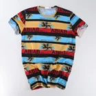 High Quality Crew Neck Men's T-shirt Cotton Full Body Printing T-shirt