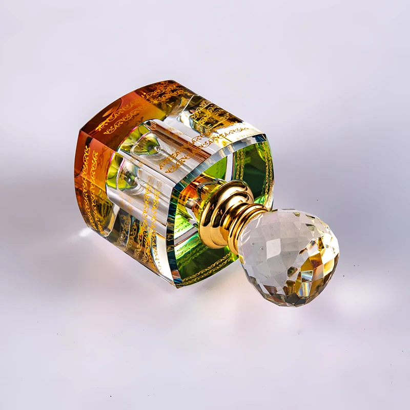 product hot sale 12ml grand luxury glass empty bottle can be customized elegant crystal perfume bottle-6