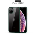 Cover Ming Series Crytal Clear/Smoking Black Color Tpu Pc Meterials For Iphone 12/11 Pro Max Clear Case Back Cover