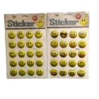 Stickers Nail Stickers Crystal 3D Custom PVC Glow Cartoon Nail Foam Magnet Smiley Face Stickers
