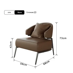 Modern fabric lounge armchair luxury gold metal frame velvet cafe single sofa chair for restaurant furniture