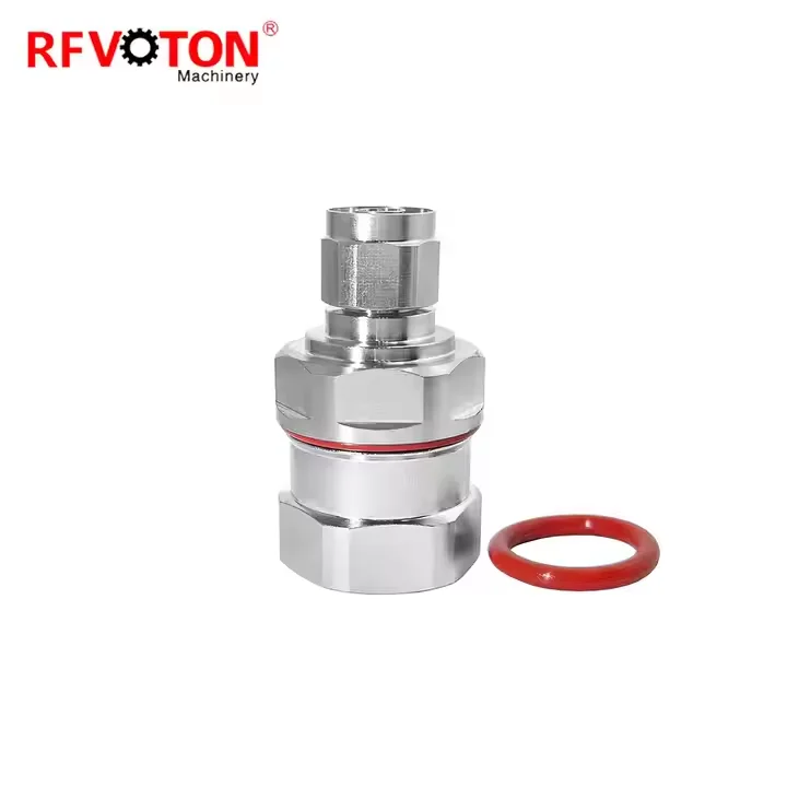 Factory Supply N Type Male/plug Clamp RF Connector for 7/8 LDF5 Feeder Cable Rf Coaxial Coax Connector in Stock ROHS Copper manufacture