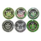 Coin Antique Gold Silver Coin High Quality Pin Metal Coin China Factory Bronze Soft Enamel Coin