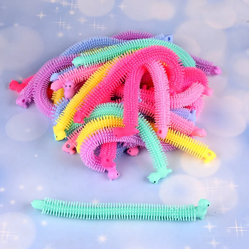 Lala Musicians Ring Vent Decompression Noodle Decompression Toy Soft Rubber Cute New Styl Hot Selling Cartoon Unicorn Pet Animal