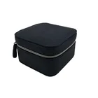 Case Cosmetic Professional PVC Leather Aluminum Vanity Carry Makeup Case Cosmetic Case