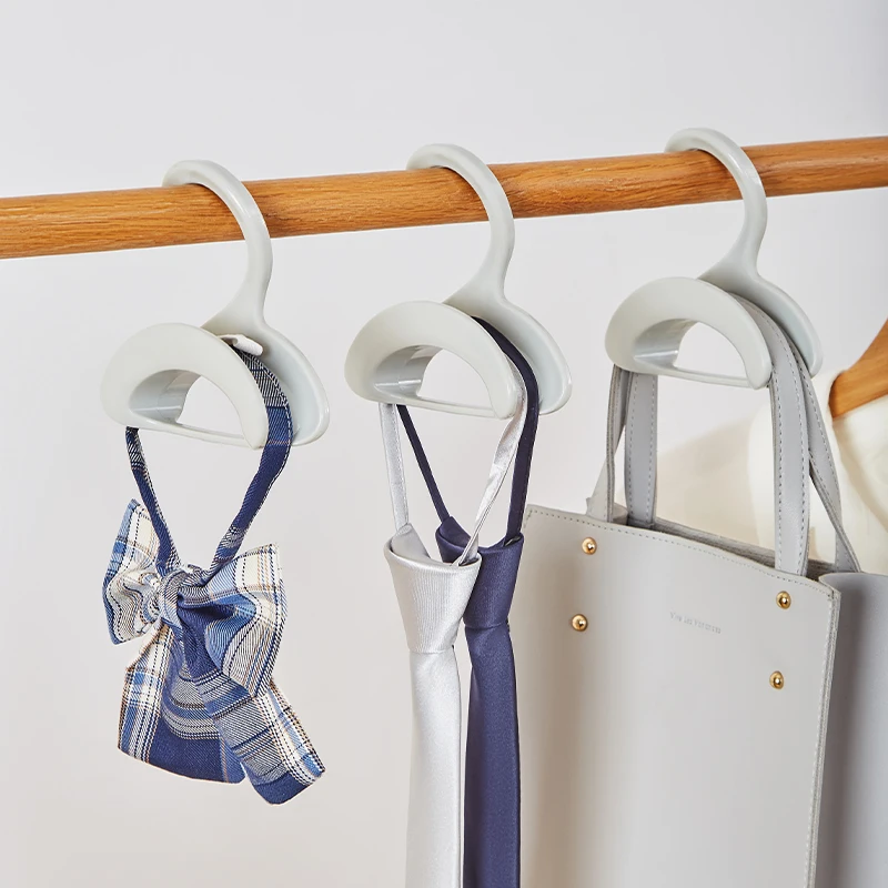 New Closet Organizer Rod Hanger Handbag Storage Purse Hanging Rack Household Holder Storage Hooks