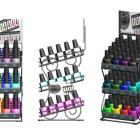 Polish Display Price Display 5-layer Counter Metal Nail Polish Display