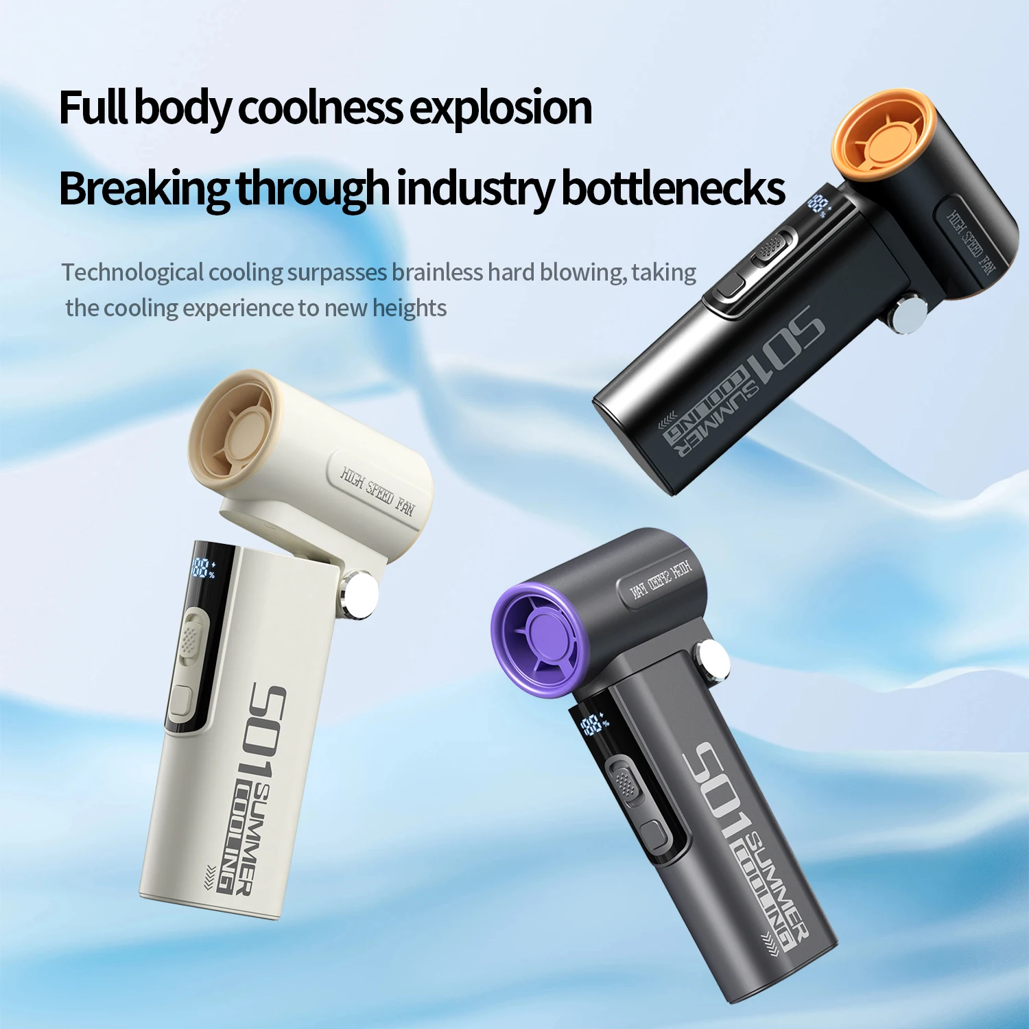 Mini Small Little Fan, Hxtc88, 8000mAh - detail 26