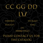 Earrings Women Mens 2021 Fashion Luxury Famous Designer Brands Jewelry High Quality Letter Double DD GG CC Earrings
