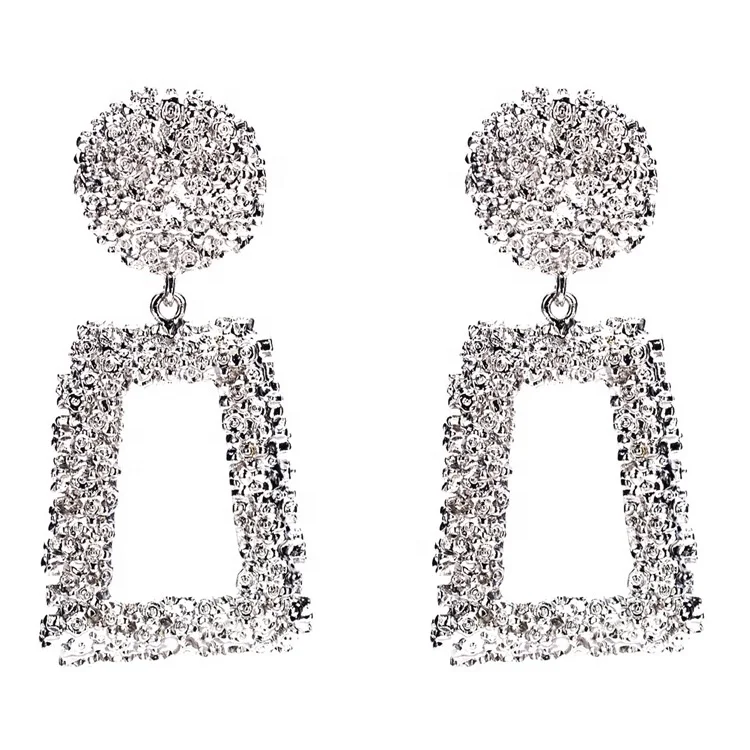 western style silver earrings