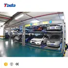 Car PSH 2 Level Puzzle Mechanical Car Parking System And Vehicle Storage Parking Lot Solution