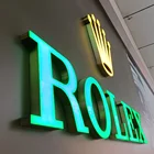 3d 3d Sign Quality Acrylic Light Letters Sign Custom Sign Made Outdoor Light Up 3d Logo Acrylic Luminous Led Logo Sign