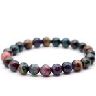All Kinds Of Good Quality Luxury Colorful Tiger Eye Stone Beaded Bracelet