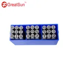 Stamp Punch Stamp 38pcs Number And Letter Punch Stamp Set