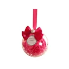 Christmas Ornament Openable Hanging Hollow Christmas Ornament Clear Plastic Ball