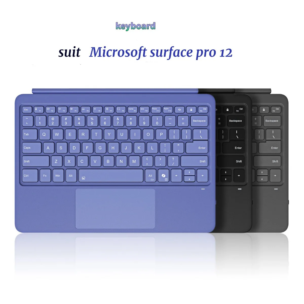 product the magic keyboard for surface pro12 for bluetooth touch control laudtec-7