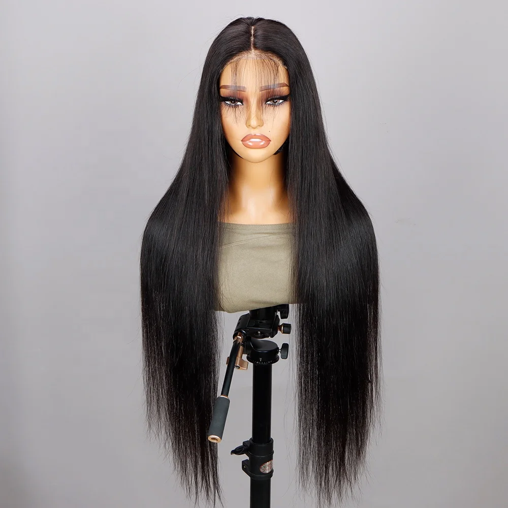 Easy Wear Go lace front wigs Wavy Body Glueless Pre Cut Pre Pulcked Human Hair Wig Ready To Go Straight Full HD Lace Frontal Wig