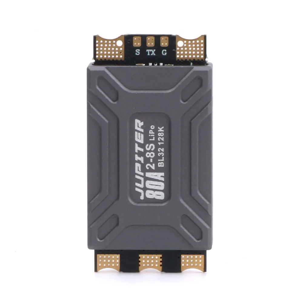 High Quality HOSHI Skystars Jupiter SL80A Single 80A ESC G071 BLHELI32 2-8S LIPO NO BEC for FPV X-Class Drones Accessories Parts