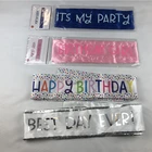 Decorations New Innovative Product Satin Cloth Banner Birthday Party Decorations
