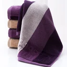 Towel Stripe Stripe Custom Logo Hotel Bathroom Sheet Bath Towel Stripe Towel Square Beach Towel