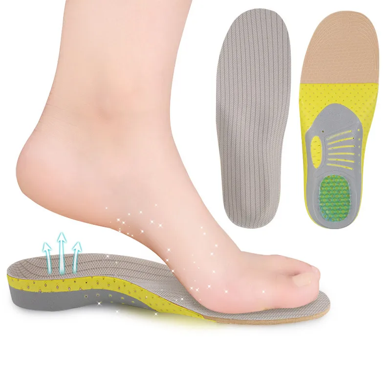 Orthèses Semelles Inserts Flat Feet High Arch Support pour Plantaire Fasciite 