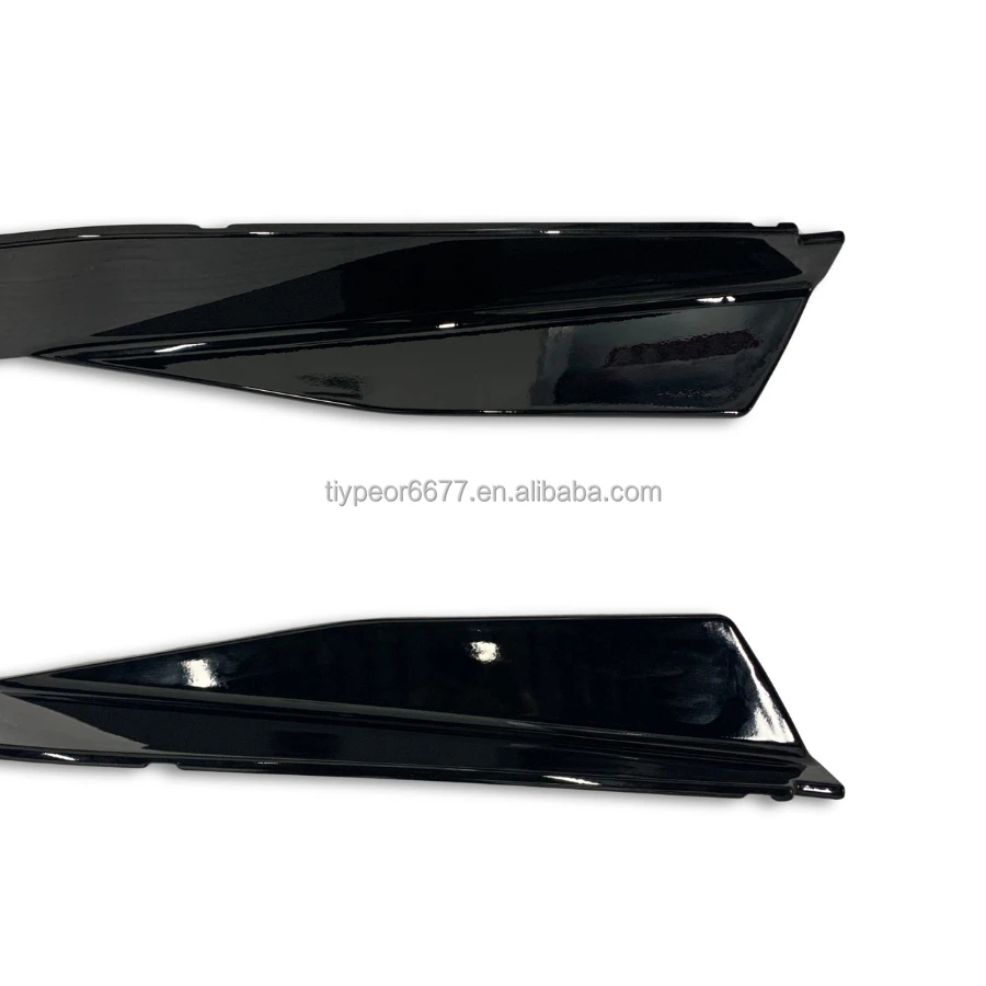 product tiypeor performance side skirts extension panel lip for chevrolet corvette c8 2020 modified extensions rocker trim-10
