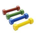 Stud Bolts And Bolt Bolts And Nuts Xylan Coated Stud Bolts And Nuts PTTF Bolts Stud Bolt With PTTF Coated