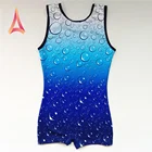 Uniform Leotards Competition Printed Boys Leotard Gymnastics Competition Uniform