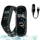 Best Selling MiBand 4 Bracelet Heart Rate Fitness 135mAh Color Screen BT 5.0 M4 Smart Wristbands