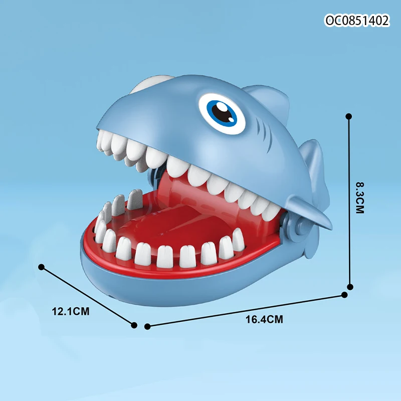 Family interactive board fun game finger biting dinosaur shark toy for kids and parents