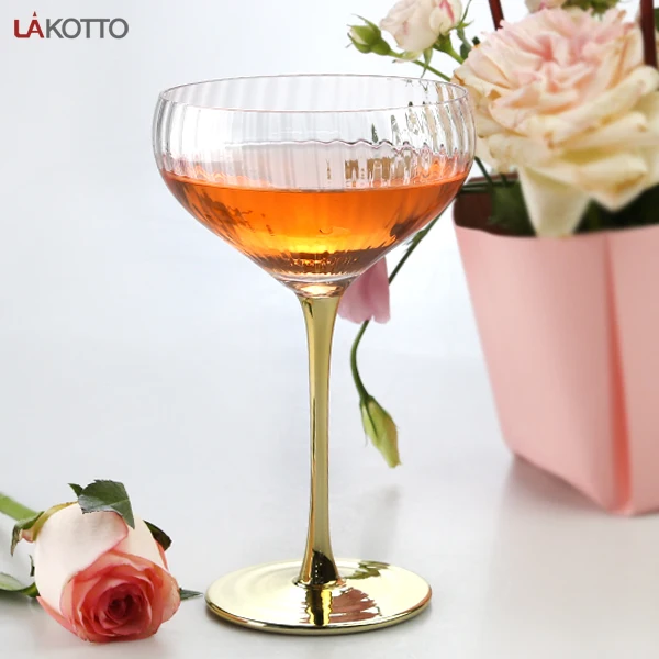350ml Creative Crystal Cocktail  Martini Glass Champagne Glass Goblet Wine Glass