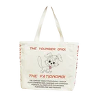 High Quality Canvas Bag High Quality Wholesale Custom Logo Printed Reusable Cotton Cloth Canvas Tote Bag Shopping Bag